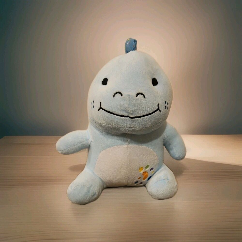 Rare sold out Moriah Elizabeth Plush Cousin Derp Blue Dinosaur COLLECTABLE